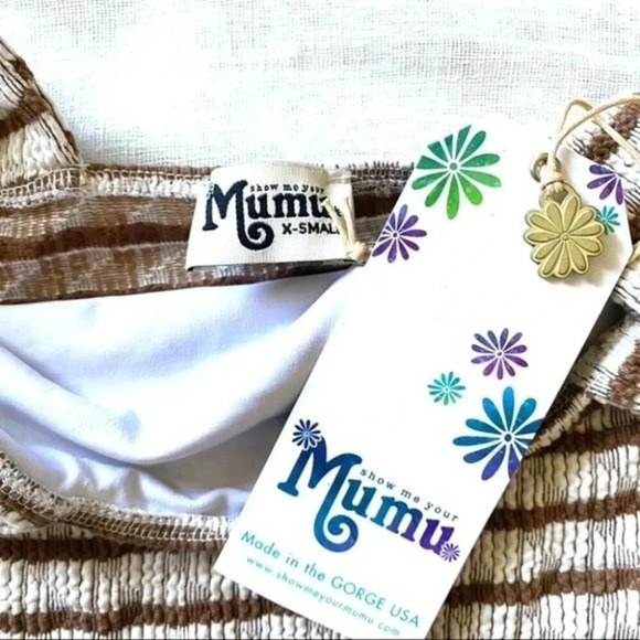 SHOW ME YOUR MUMU Rory Bodysuit in Caramel Size XS - Picture 7 of 14